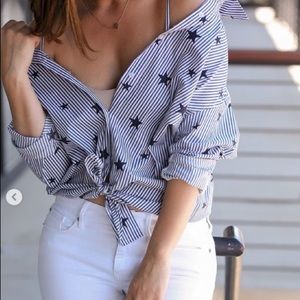 Stars and Stripes button down